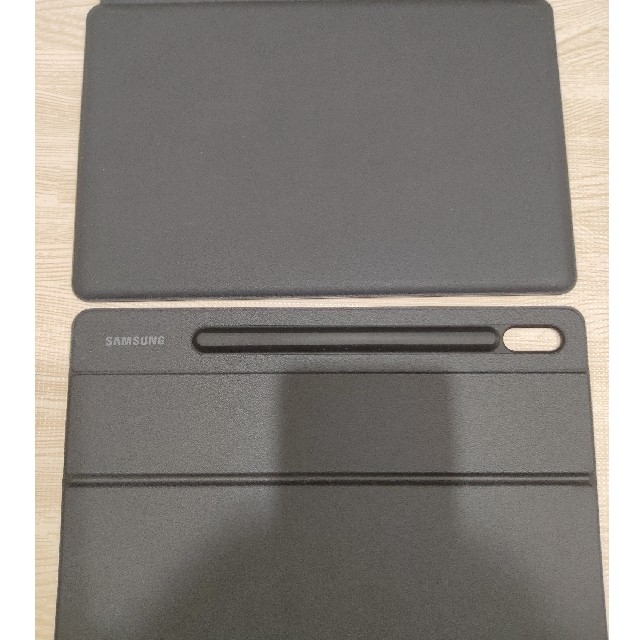 【開封未使用】Galaxy tab S7用純正キーボードカバー ブラック スマホ/家電/カメラのスマホアクセサリー(Androidケース)の商品写真