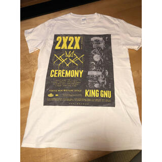 CEREMONY TOUR TEE KingGnu 半袖Tシャツキングヌー　S白(Tシャツ/カットソー(半袖/袖なし))