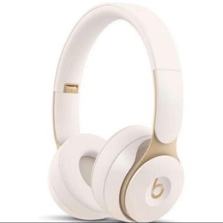 ビーツバイドクタードレ(Beats by Dr Dre)のBeats Solo Pro Wireless ワイヤレス アイボリー(ヘッドフォン/イヤフォン)