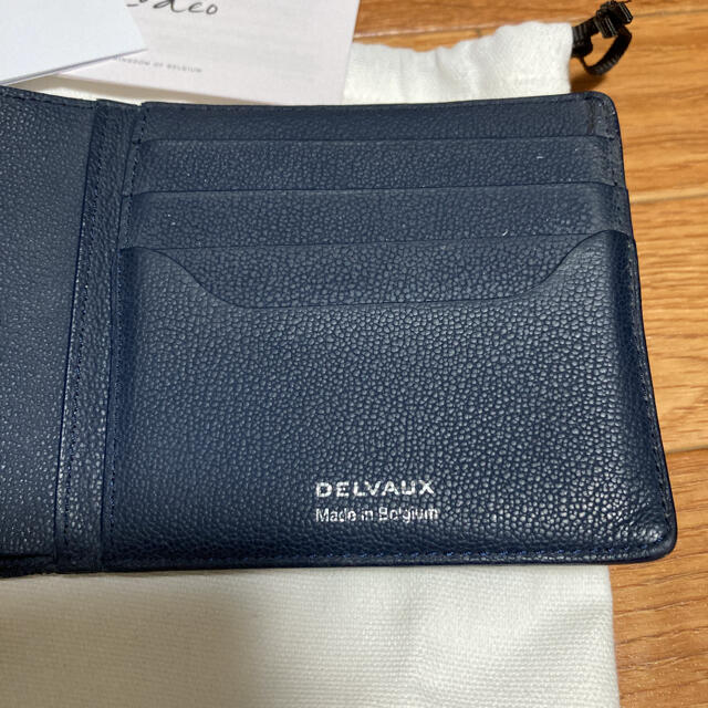 【値下げしました】ベルギー王国御用達DELVAUX 折りたたみ財布 2