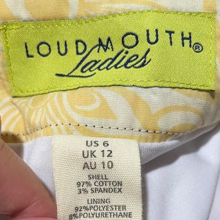 LOUDMOUTH/ラウドマウス美品限定❣️ゴルフウェア⭐︎スカート美品