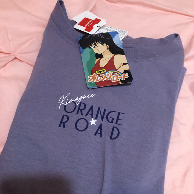 オレンジロード♡tシャツ♡エモ♡限定コラボ♡原宿♡ストリート♡希少なXLサイズ エンタメ/ホビーのアニメグッズ(その他)の商品写真