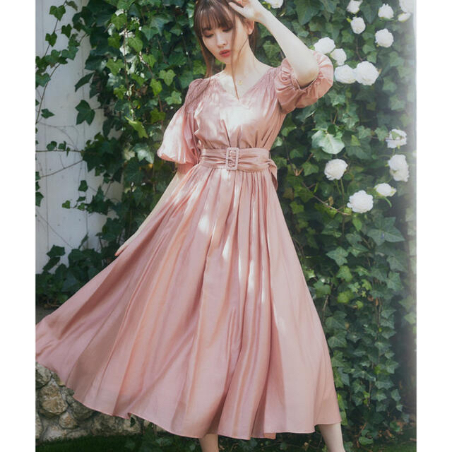 herlipto ワンピースAiry Volume Sleeve Dress163cm