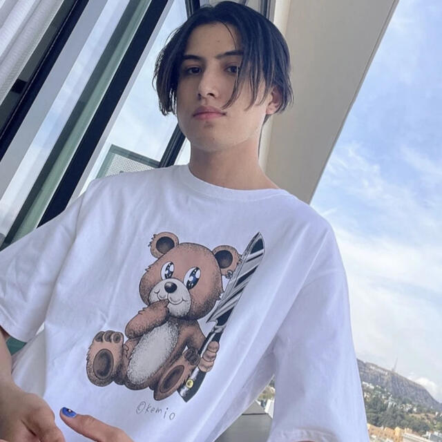 kemio公式グッズ ？？？ T SHIRT Tシャツ くま べア　けみお