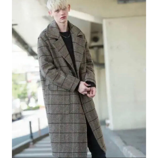 Casper John Aiver キャスパージョンアイバー の Casper John Aiver ユニセックスオーバーメルトンロングコート チェスターコート Wear