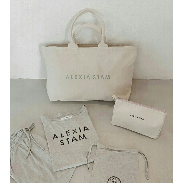 【新品タグ付】ALEXIASTAM HappyBag アリシアスタントートバッグ