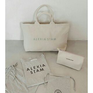 アリシアスタン(ALEXIA STAM)の【新品タグ付】ALEXIASTAM HappyBag アリシアスタントートバッグ(トートバッグ)