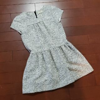 ザラキッズ(ZARA KIDS)のZARA　ワンピース！半袖。ツィード。結婚式。発表会。(ワンピース)