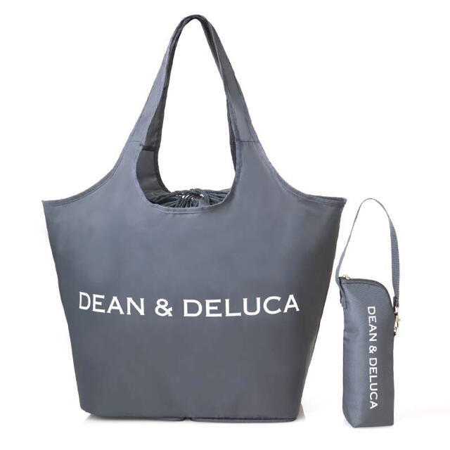 DEAN & DELUCA(ディーンアンドデルーカ)のDEAN&DELUCA エコバッグ＋ストラップ付き保冷ボトルケース レディースのバッグ(エコバッグ)の商品写真