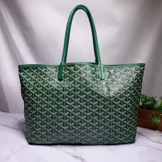 GOYARD✨サンルイ PM トートバッグ グリーン 福袋 www.gold-and-wood.com