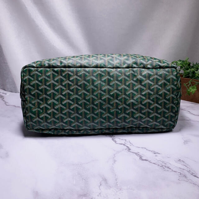 GOYARD(ゴヤール)のGOYARD✨サンルイ PM トートバッグ グリーン レディースのバッグ(トートバッグ)の商品写真