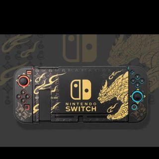 NintendoSwitch モンスターハンターライズ 本体＆ジョイコンカバー(家庭用ゲーム機本体)