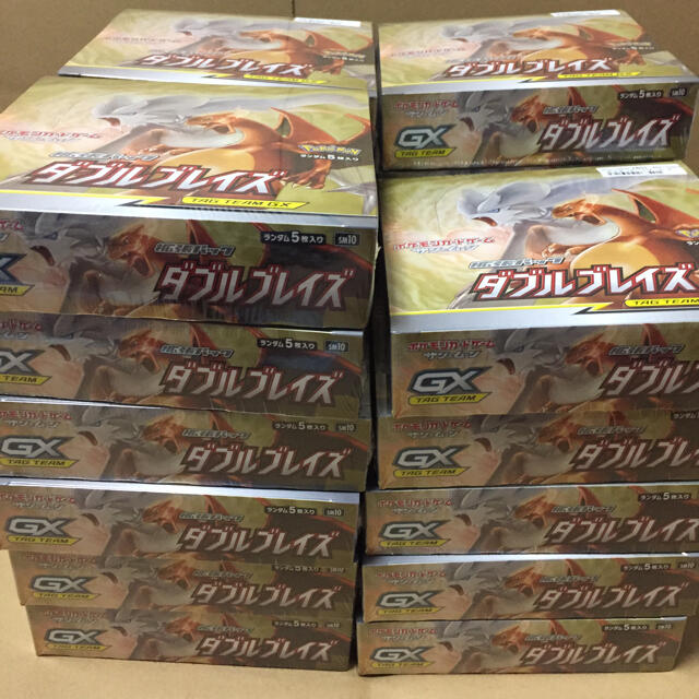 ダブルブレイズ  シュリンク付き 未開封 23box ポケモンカード