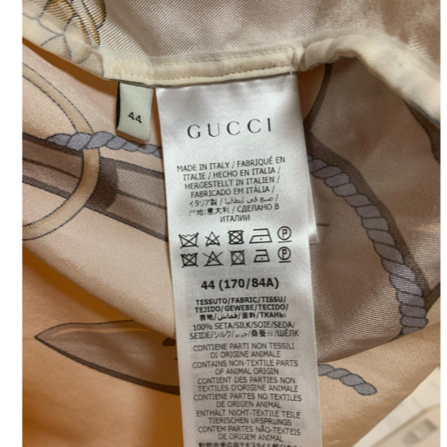 Gucci(グッチ)の【GUCCI】2020SSコレクション シルクシャツ メンズのトップス(シャツ)の商品写真