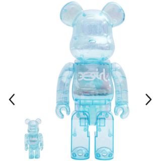 メディコムトイ(MEDICOM TOY)のBE@RBRICK X-girl 400% 100%(その他)