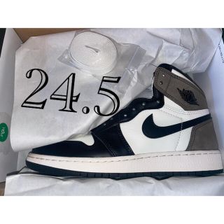 ナイキ(NIKE)のNIKE AIR JORDAN 1 OG GS DARK MOCHA 24.5(スニーカー)