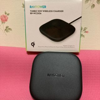 ソフトバンク(Softbank)の10Wワイヤレス充電器 RP-WC006(バッテリー/充電器)