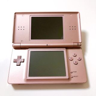 ニンテンドーDS(ニンテンドーDS)のニンテンドーDS lite ライト 本体 ピンク 充電器付き(携帯用ゲーム機本体)