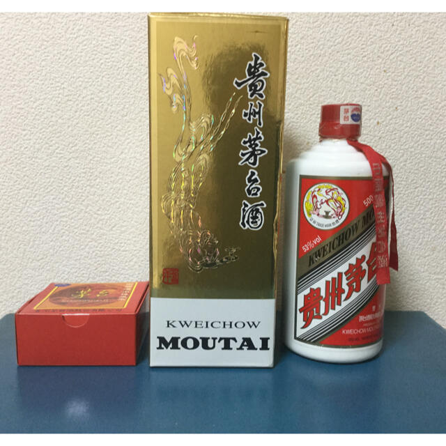 新品　貴州茅台酒 2009 MOUTAI マオタイ酒 天女53度　記念グラス付