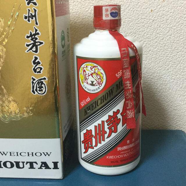 貴州茅台酒 2007年 53度 食品/飲料/酒の酒(蒸留酒/スピリッツ)の商品写真
