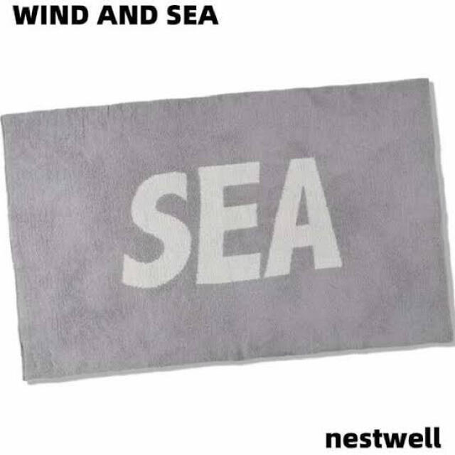 WIND AND SEA SEA (ROUND) MAT / BLACK