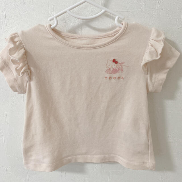 TOCCA(トッカ)のTOCCA×Hello Kitty コラボTシャツ ピンク 80cm キッズ/ベビー/マタニティのベビー服(~85cm)(Ｔシャツ)の商品写真