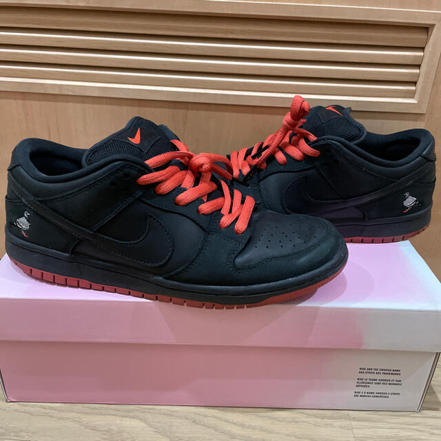 NIKE SB DUNK LOW TRD QS "BLACK PIGEON"