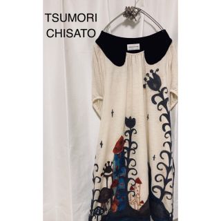 ツモリチサト(TSUMORI CHISATO)のツモリチサト　ワンピース(ひざ丈ワンピース)