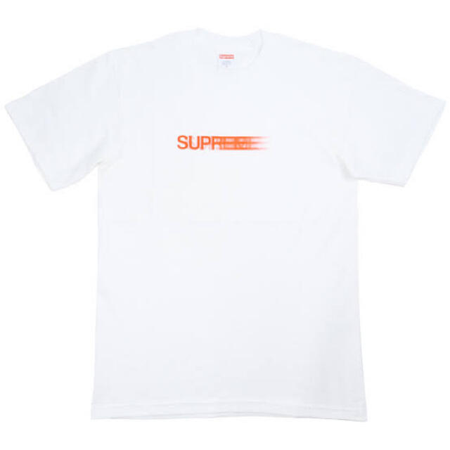 supreme 20SS motion logo tee M white 白