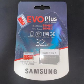 サムスン(SAMSUNG)のサムスン EVO Plus microSD マイクロSD 32GB(PC周辺機器)