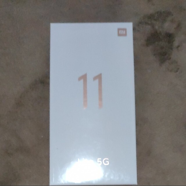 ANDROID(アンドロイド)のMi 11 Lite 5G　ミントグリーン　Xiaomi スマホ/家電/カメラのスマートフォン/携帯電話(スマートフォン本体)の商品写真