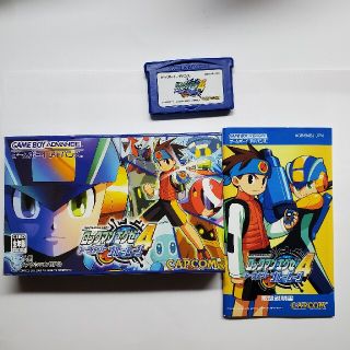 カプコン(CAPCOM)のロックマンエグゼ　４　トーナメントブルームーン(携帯用ゲームソフト)