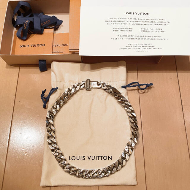 louis vuitton コリエチェーン・LVチェーンリンクス ネックレス