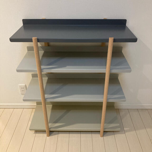 ACTUS(アクタス)のあお様専用Marge shelf 4 / 4SHELVES フライミーノワール インテリア/住まい/日用品の収納家具(棚/ラック/タンス)の商品写真