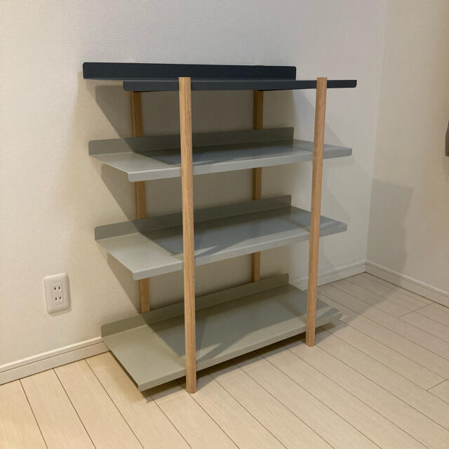 ACTUS(アクタス)のあお様専用Marge shelf 4 / 4SHELVES フライミーノワール インテリア/住まい/日用品の収納家具(棚/ラック/タンス)の商品写真