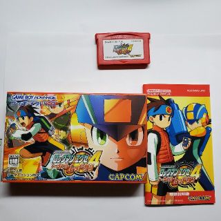 カプコン(CAPCOM)のロックマンエグゼ　４　トーナメントレッドサン(携帯用ゲームソフト)