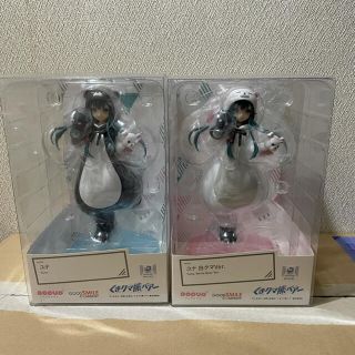 グッドスマイルカンパニー(GOOD SMILE COMPANY)のくまクマ熊ベアー　フィギュア　ユナ　2体セット(フィギュア)