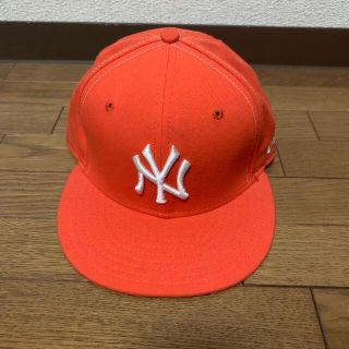 ニューエラー(NEW ERA)のNEWERA オレンジ(キャップ)