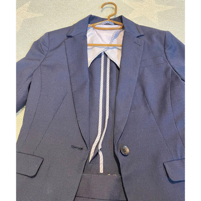 SUITS  SELECT スーツセレクト　ネイビー　スーツ　セットアップ レディースのフォーマル/ドレス(スーツ)の商品写真