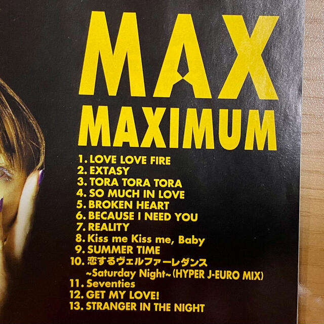 CD マキシマム MAX マックス エンタメ/ホビーのCD(ポップス/ロック(邦楽))の商品写真