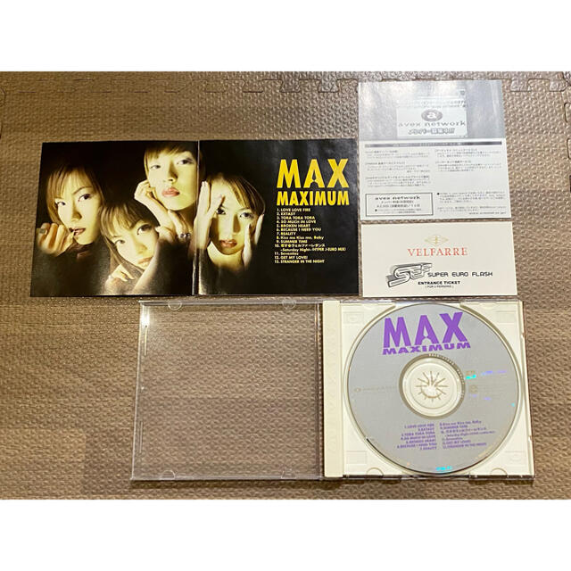 CD マキシマム MAX マックス エンタメ/ホビーのCD(ポップス/ロック(邦楽))の商品写真