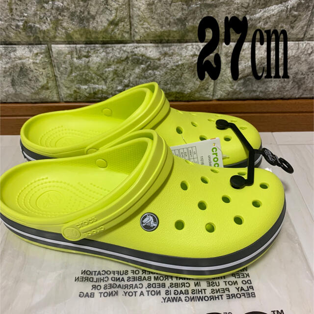 crocs(クロックス)の✨【新品　未使用　タグ付き】クロックス　27cm✨ メンズの靴/シューズ(サンダル)の商品写真