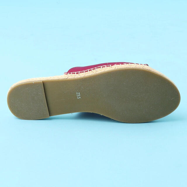 deicy(デイシー)の新品・未使用【DEICY】フラットエスパドリーユサンダル ピンク /  M レディースの靴/シューズ(サンダル)の商品写真