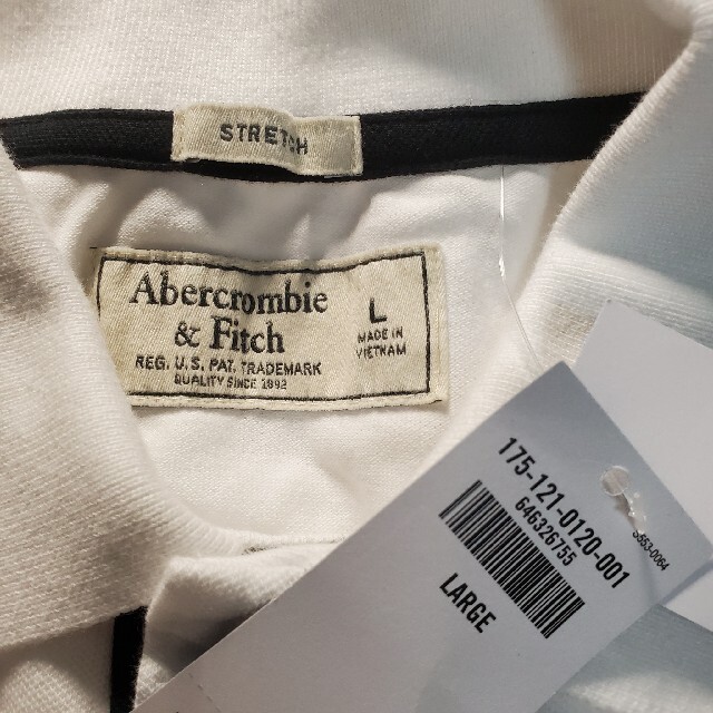Abercrombie&Fitch(アバクロンビーアンドフィッチ)の新品　アバクロンビー＆フィッチ　Tシャツ　プロシャツ A&F　Polo　L　　M メンズのトップス(ポロシャツ)の商品写真