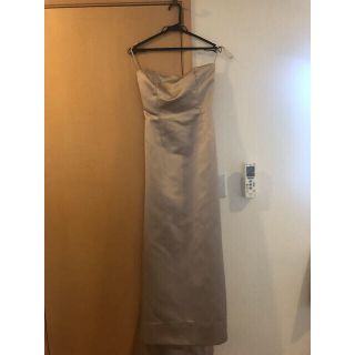 ビーシービージーマックスアズリア(BCBGMAXAZRIA)のccc様専用 BCBG シャンパンゴールドドレス(ロングドレス)