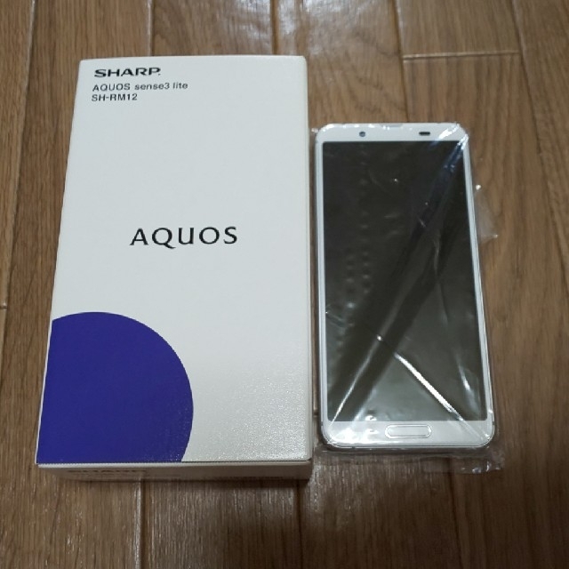AQUOS sense3 lite シルバーホワイト 64 GB SIMフリー - www ...