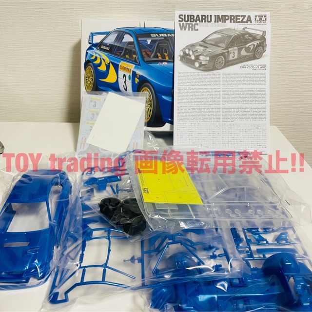 スバル - タミヤ模型 スバル インプレッサ WRC 1998 1/24 プラモデル ...