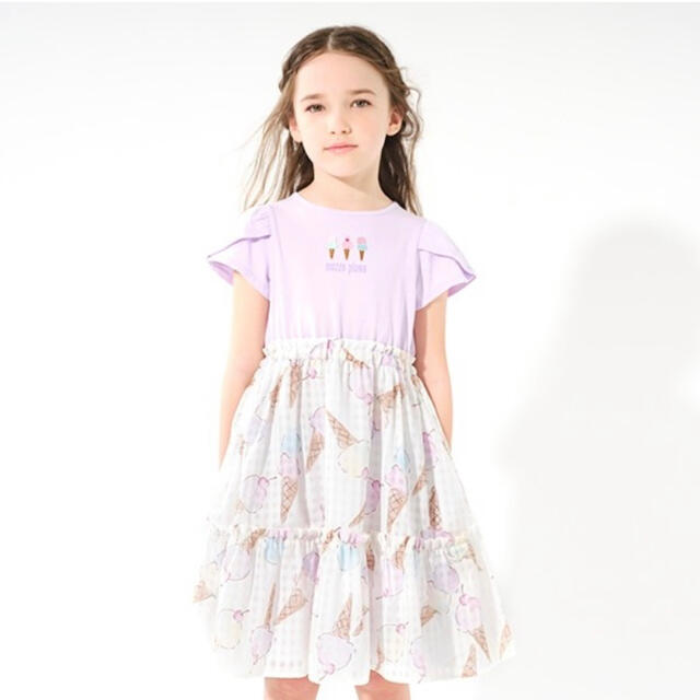 新品　メゾピアノ　ワンピースキッズ服女の子用(90cm~)