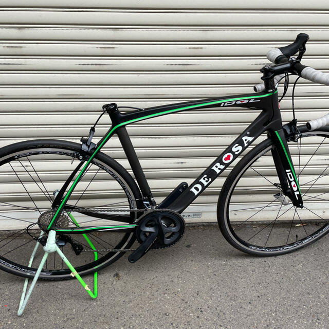自転車デローザ　idol 54.5サイズ　ゾンダホイール