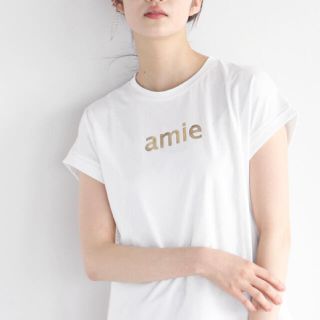 スコットクラブ(SCOT CLUB)の[LASUD] 【手洗い可】amie"ロゴ フレンチスリーブT"(Tシャツ(半袖/袖なし))